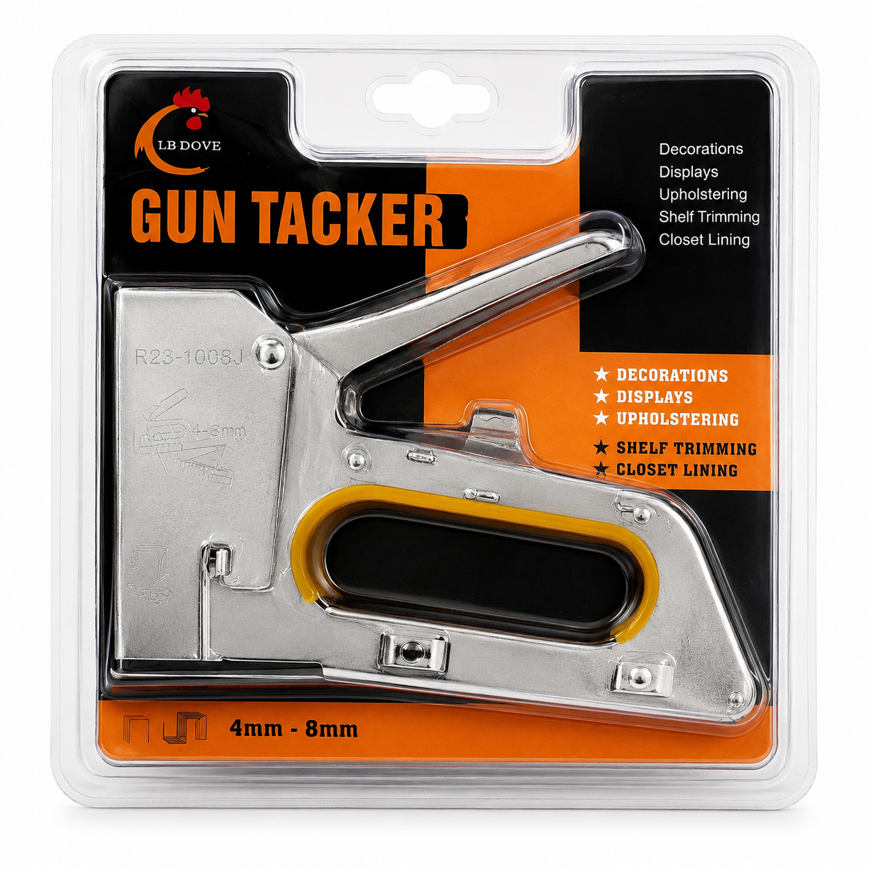 Heavy-Duty Gun Tacker