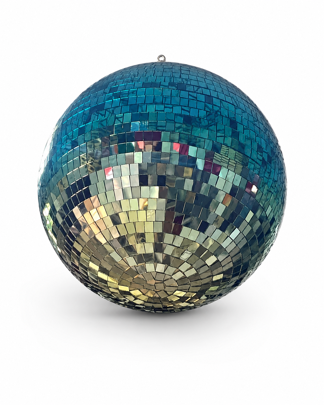 Blue & Silver Mosaic Decorative Sphere