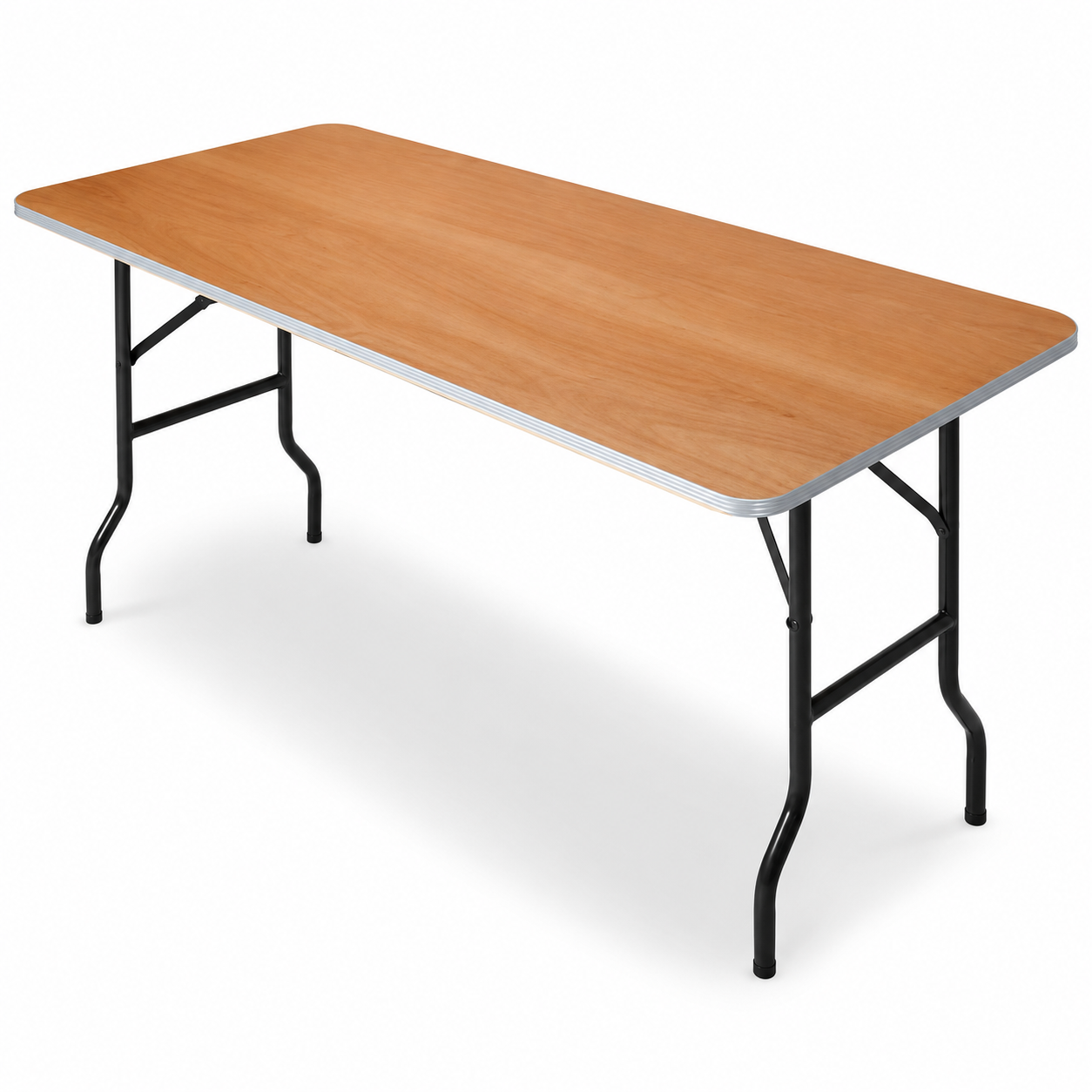 LGHTH WOOD ROUND FOLDING TABLES