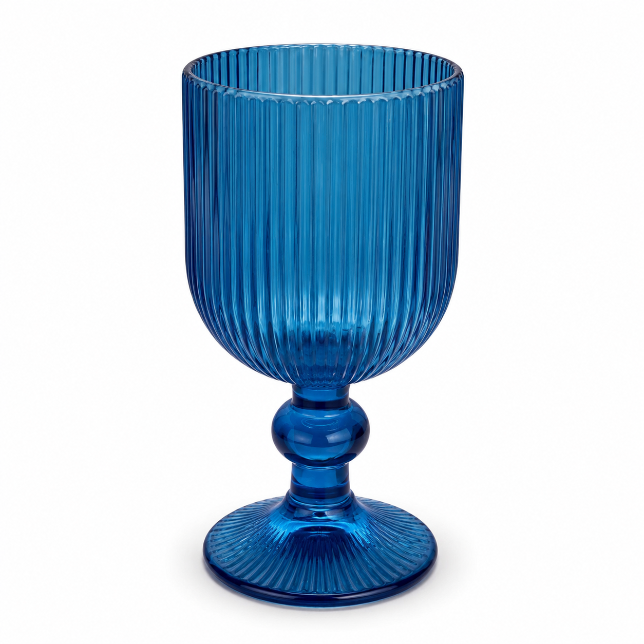 BLUE SHORT GOBLET