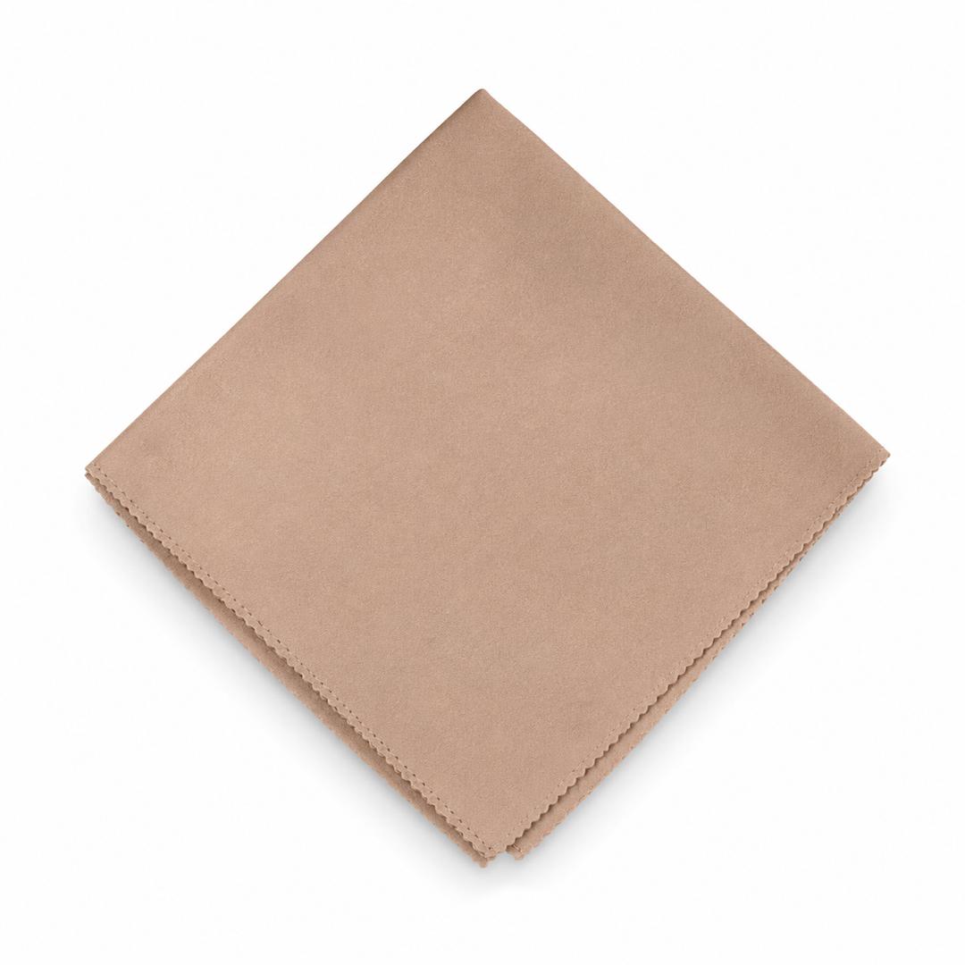 NUDE SUEDE SQUARE NAPKIN
