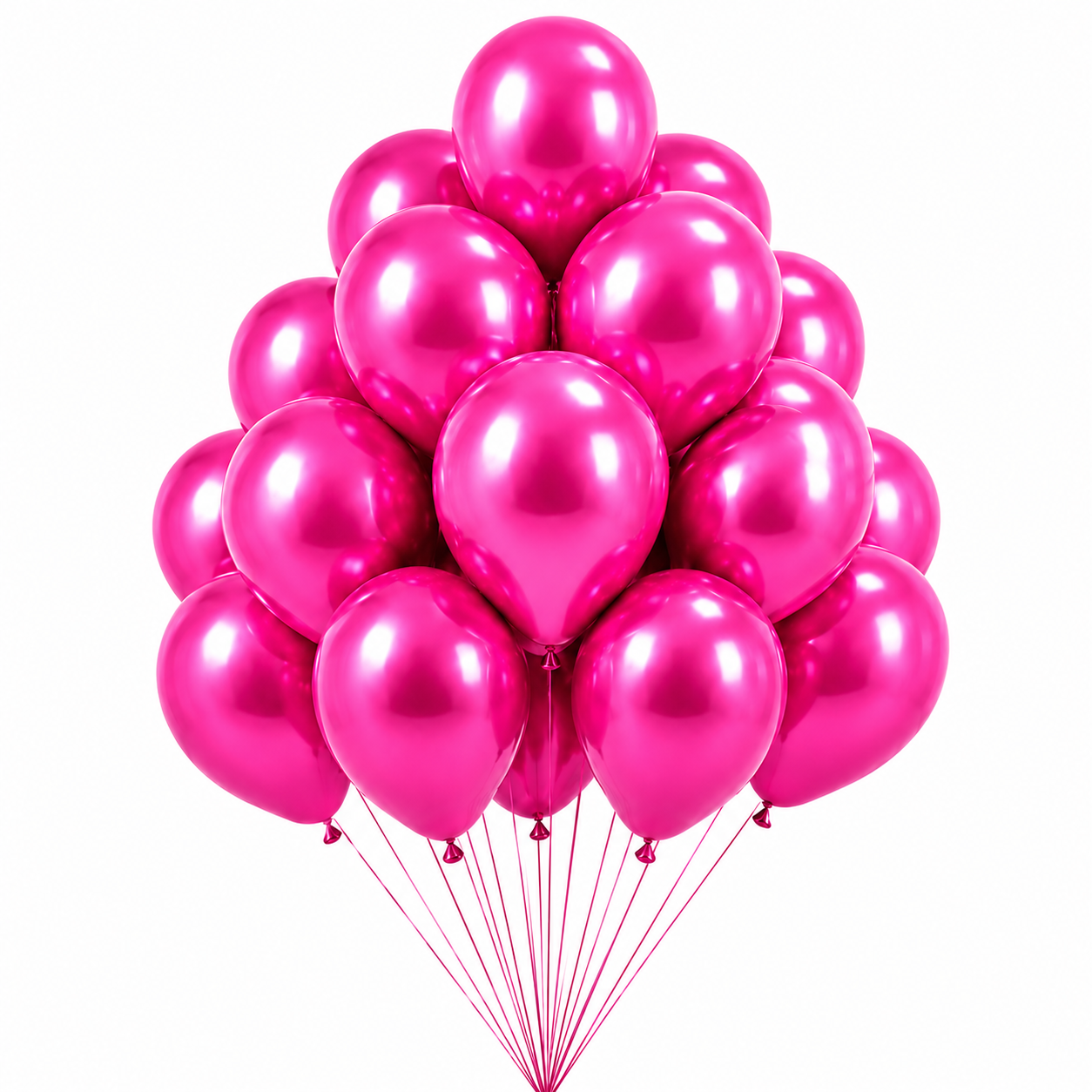 12-INCH MAGENTA BALLOONS
