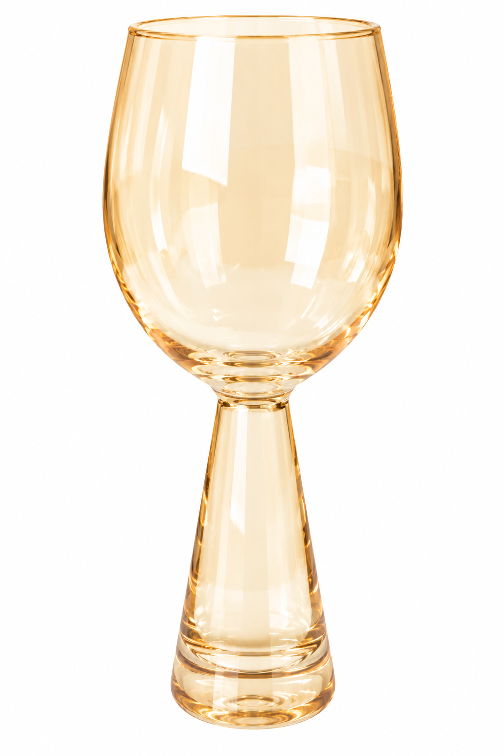 LIGHT AMBER GOLD GOBLET – 6 PCS SET