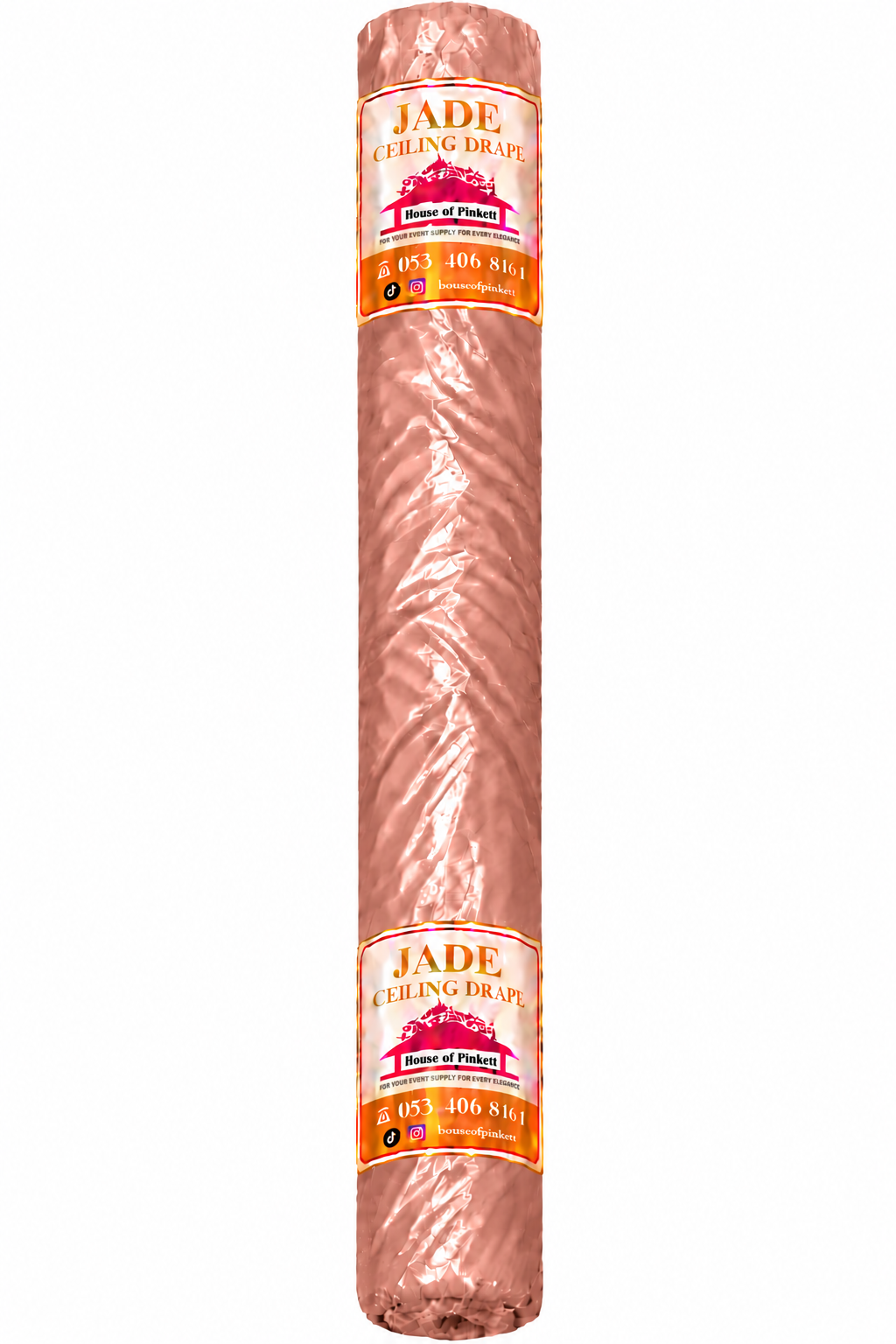 ROSE GOLD JADE  FABRIC