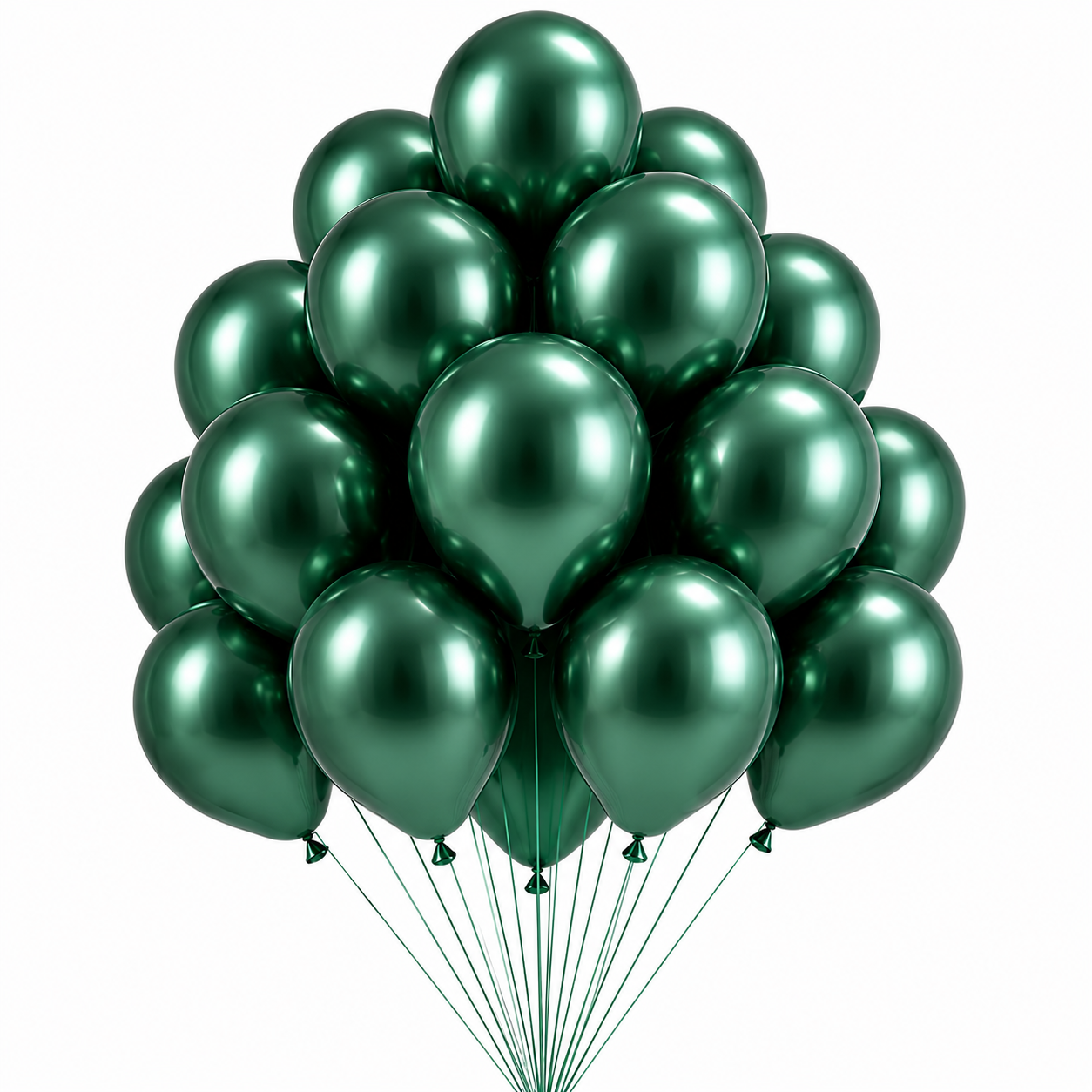 12-INCH EMERALD BALLOONS