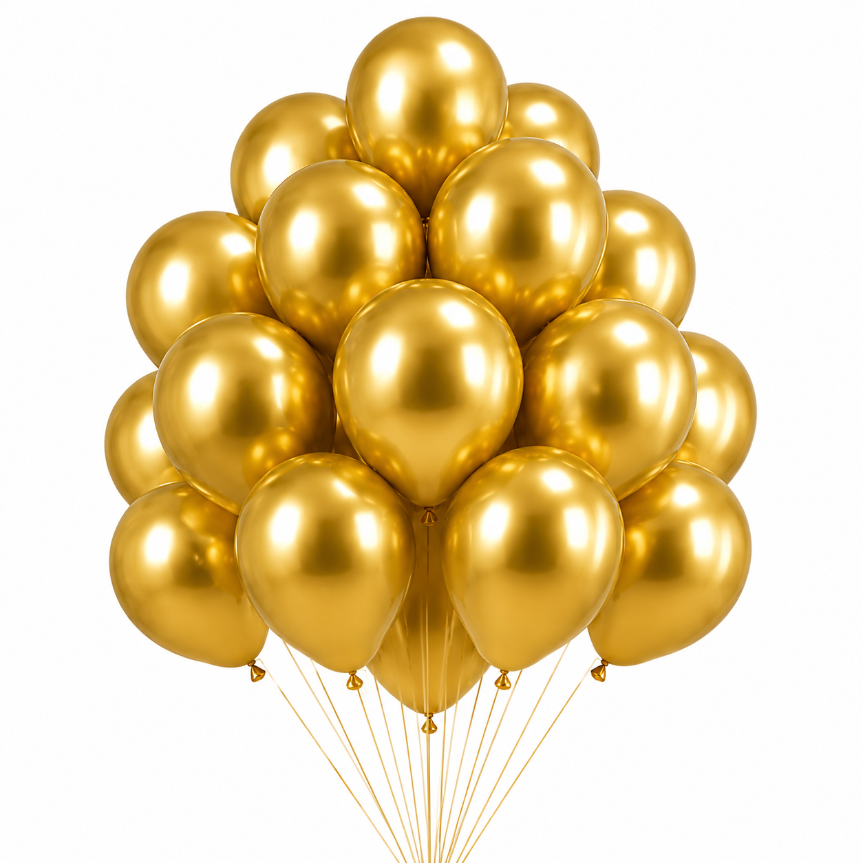 12-INCH GOLD BALLOON